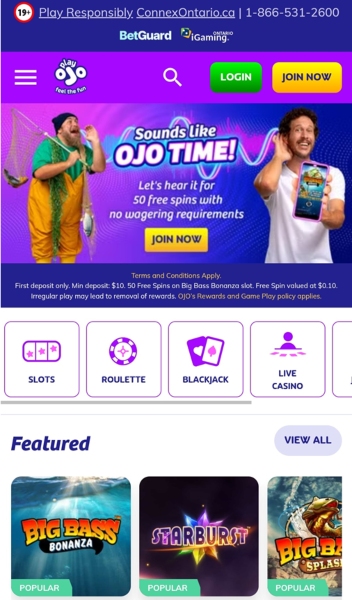 Playojo Casino Review